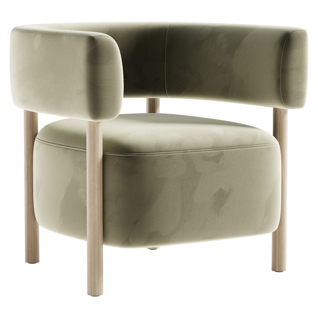 Nerbo Armchair 3D Model for VRay, Corona | CGMood