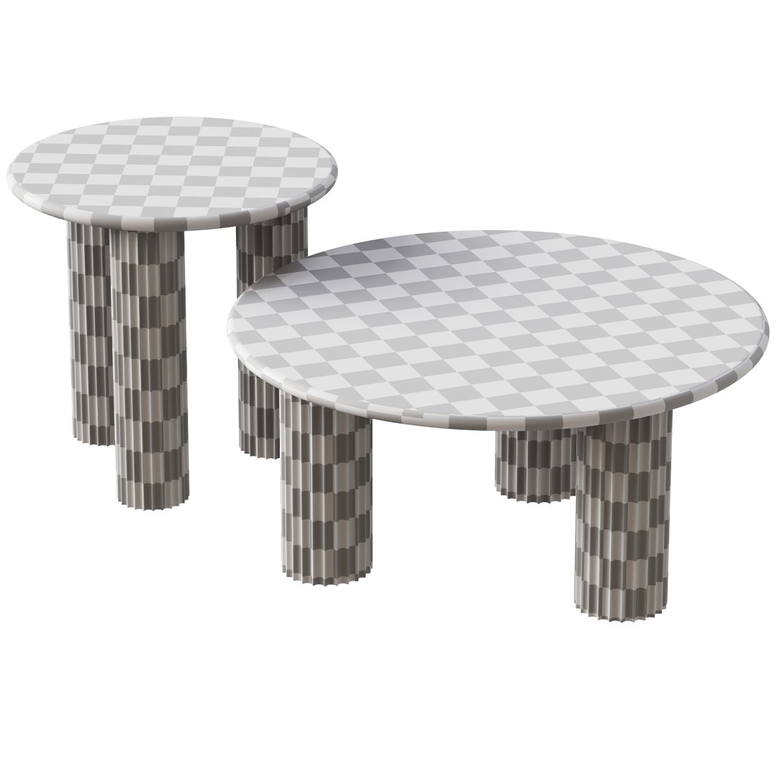 Timber Sizes Table Wood Side Tables 3D Model for Corona | CGMood