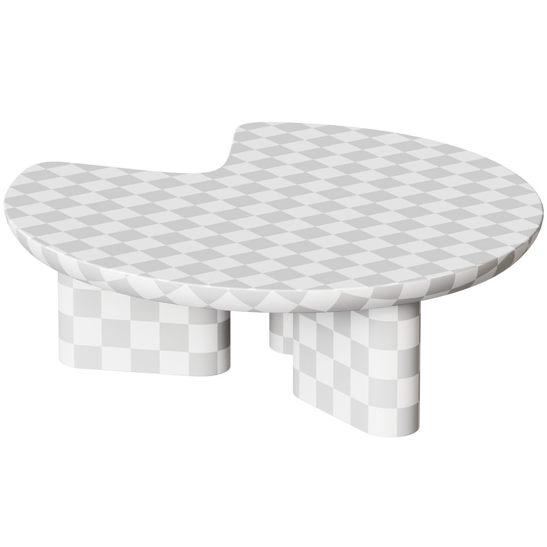 Timber Sizes Table Round Travertine And Wood Coffee Table 3D Model for Corona | CGMood