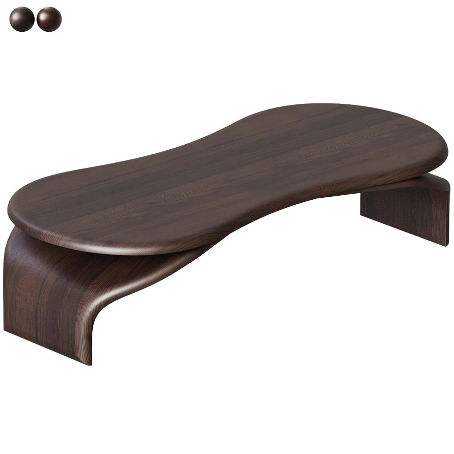 Timber Sizes Table Miu Wood Table 3D Model for Corona | CGMood