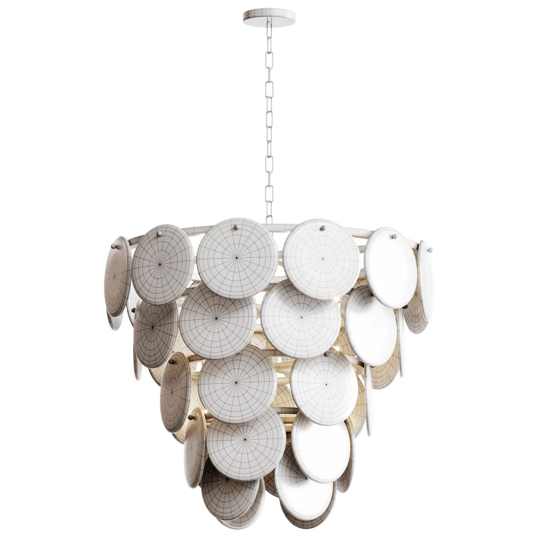 Chandelier Clementina 3D Model for VRay, Corona | CGMood