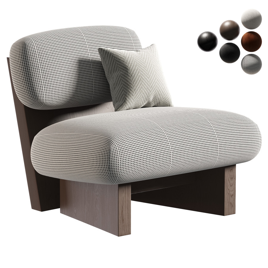 Jia Chair 3D Model for Corona | CGMood