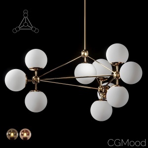 The Future Perfect - 3-sided Modo Chandelier – 10