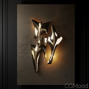 Signed Wall Light By Fred Brouard