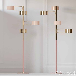 Creativemary Brompton Brass Floor Lamp