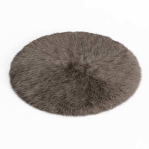 Round Rug Fur