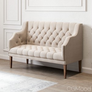 Bench-sofa Capitone