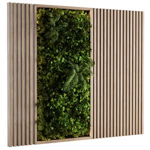 Wooden Vertical Garden - Wall Decor
