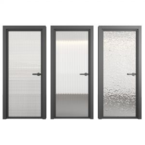 Doors With Embossed Glass