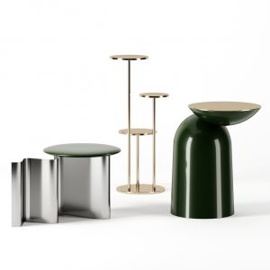 Side Tables Set By Secolo