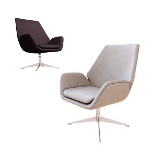Conexus Mid Back Upholstered Lounge Chair
