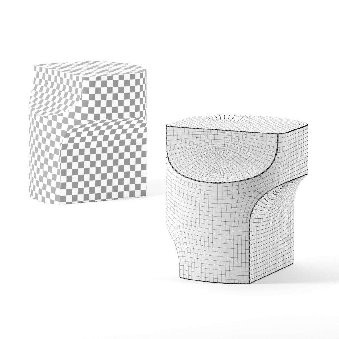 Ope Side Table By Christophe Delcourt - 3D Model for Corona