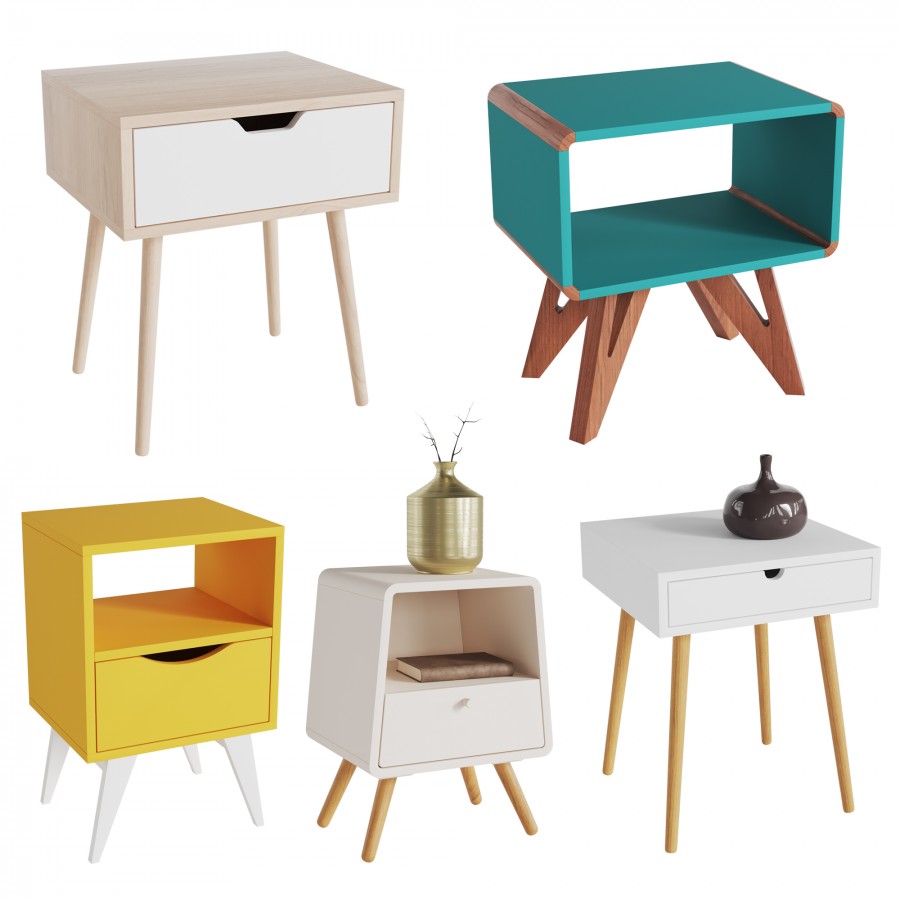 Side Tables Set. Side Tables by la Redoute. Volume table