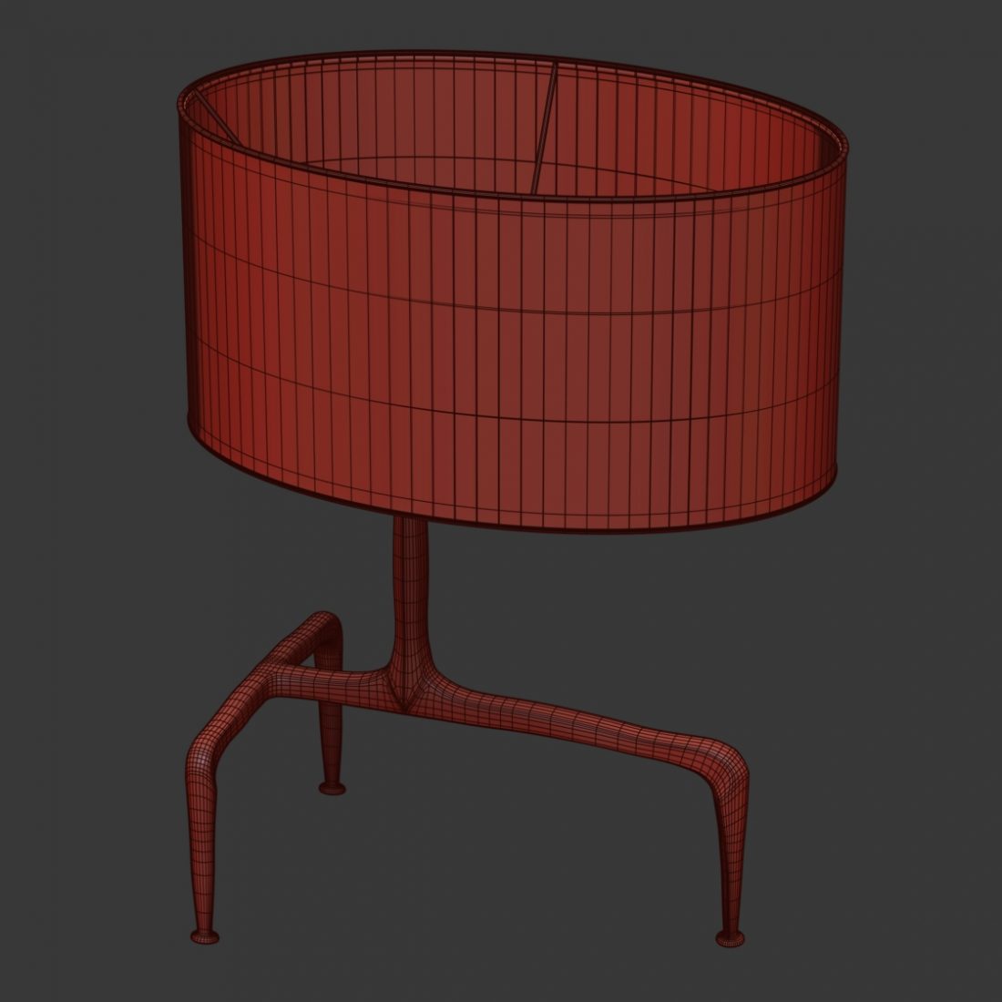 Braque Table Lamp By Cto Lighting - 3D Model for Corona
