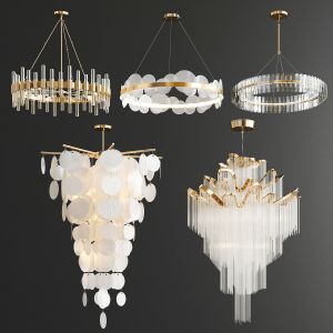 Chandelier Collection - 5 Type