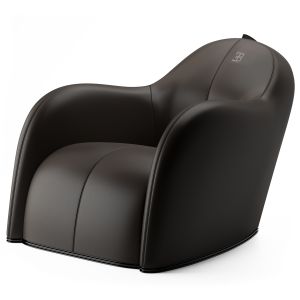 Armchair Noire By Bugatti Home