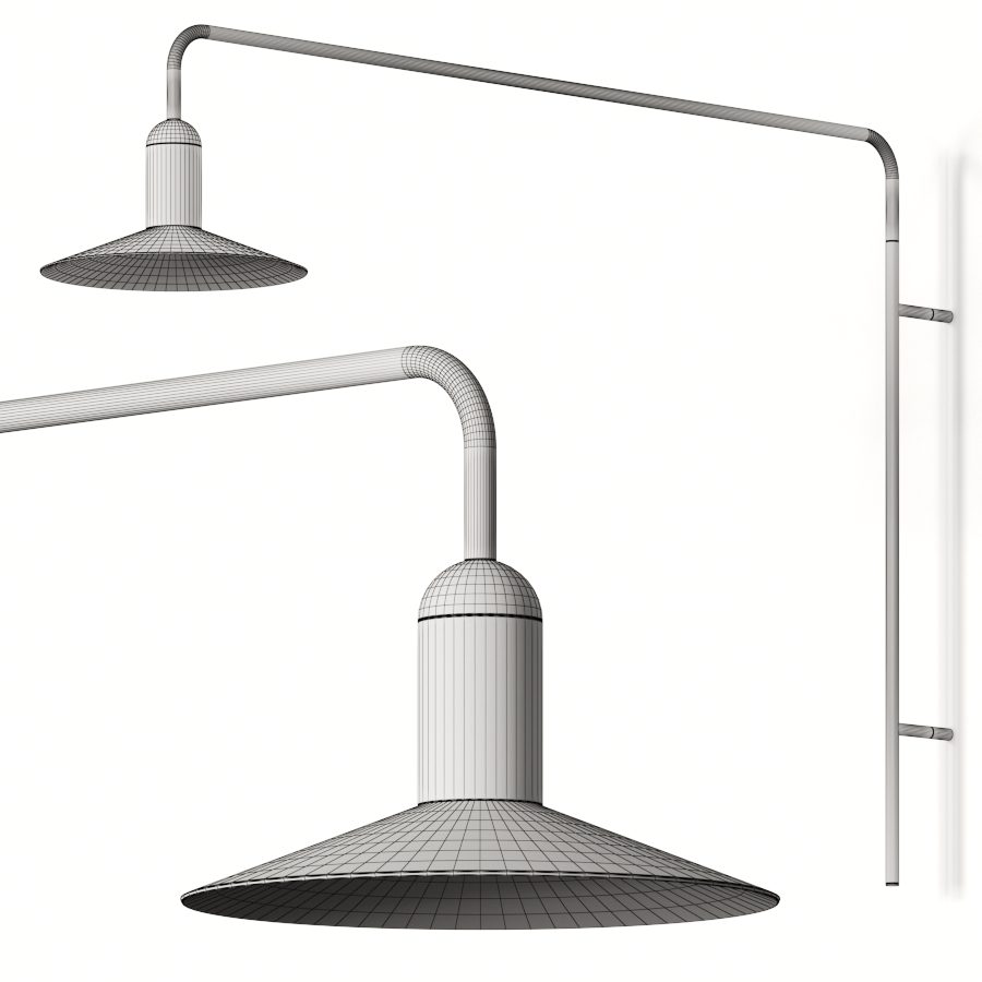 Boconcept Aerial Wall Lamp 3D Model for VRay, Corona | CGMood