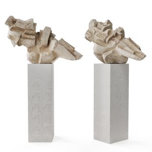 Cubs Abstract Sculpture