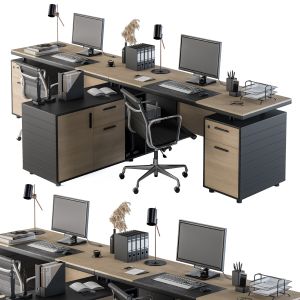 Office Furniture - Employee Set 10