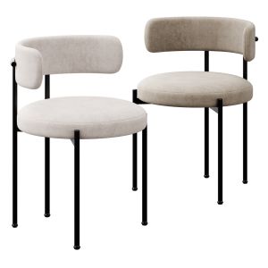Inesse Fabric Dining Chairs By Cb2