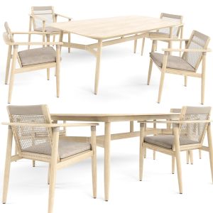 David Dining Table And Chairs Set