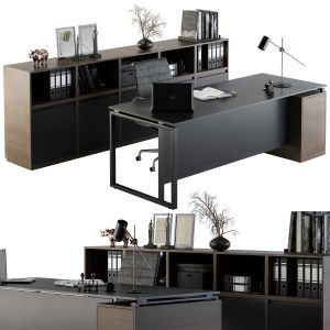 Office Furniture - Manager Set 07