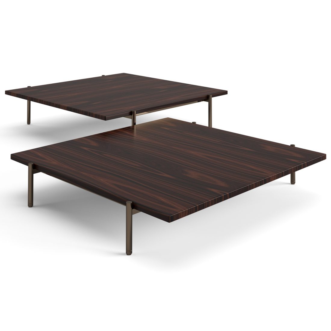 Superquadra Coffee Tables Set 1 3D Model for VRay, Corona | CGMood