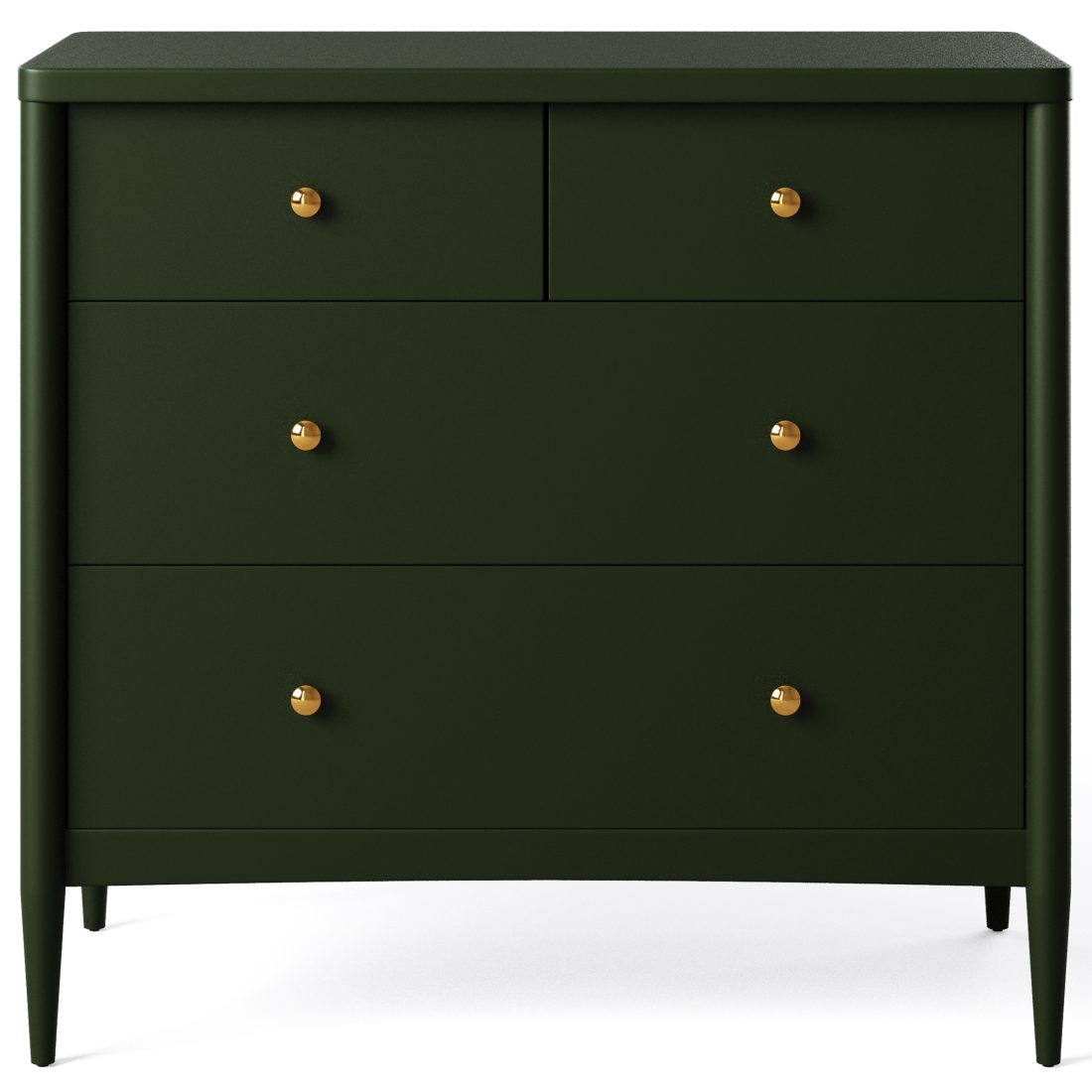 Kids Hampshire 4-drawer Dresser 3D Model for VRay, Corona | CGMood