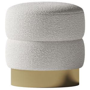 Charlize Stool Boucle By Interlude Home