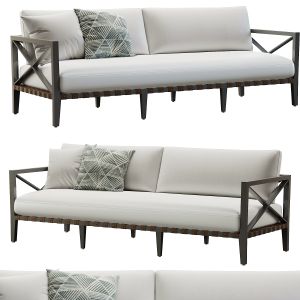 Rh | Mustique Aluminum Sofa