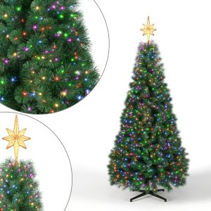 Christmas Tree 9 Feet With Multicolor Lights