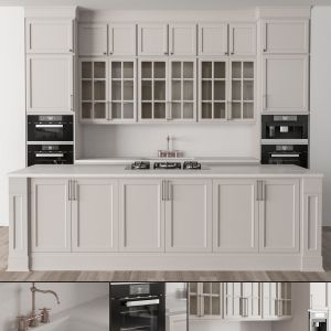 Kitchen Neoclassic - Cream Set 24