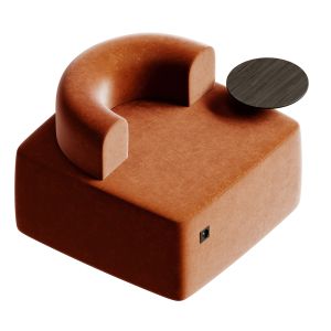 Armchair With Socket Plump