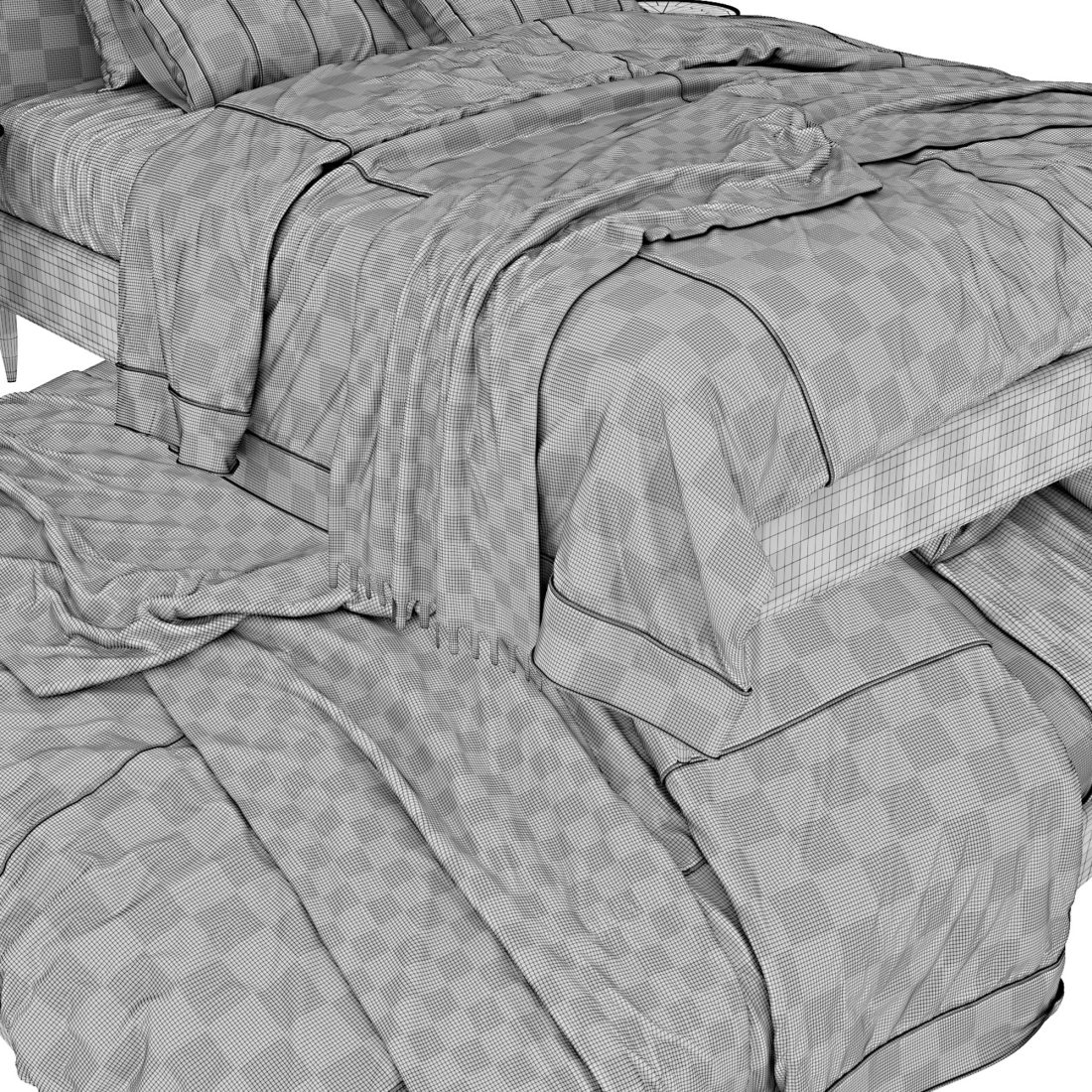 Bed Idan s Ikea 3D Model For VRay Corona