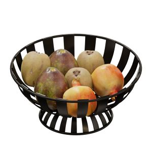 Stripe Fruit Bowl Set 04
