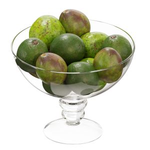 Glass Footed Fruit Set 05