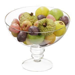 Glass Footed Fruit Set 08