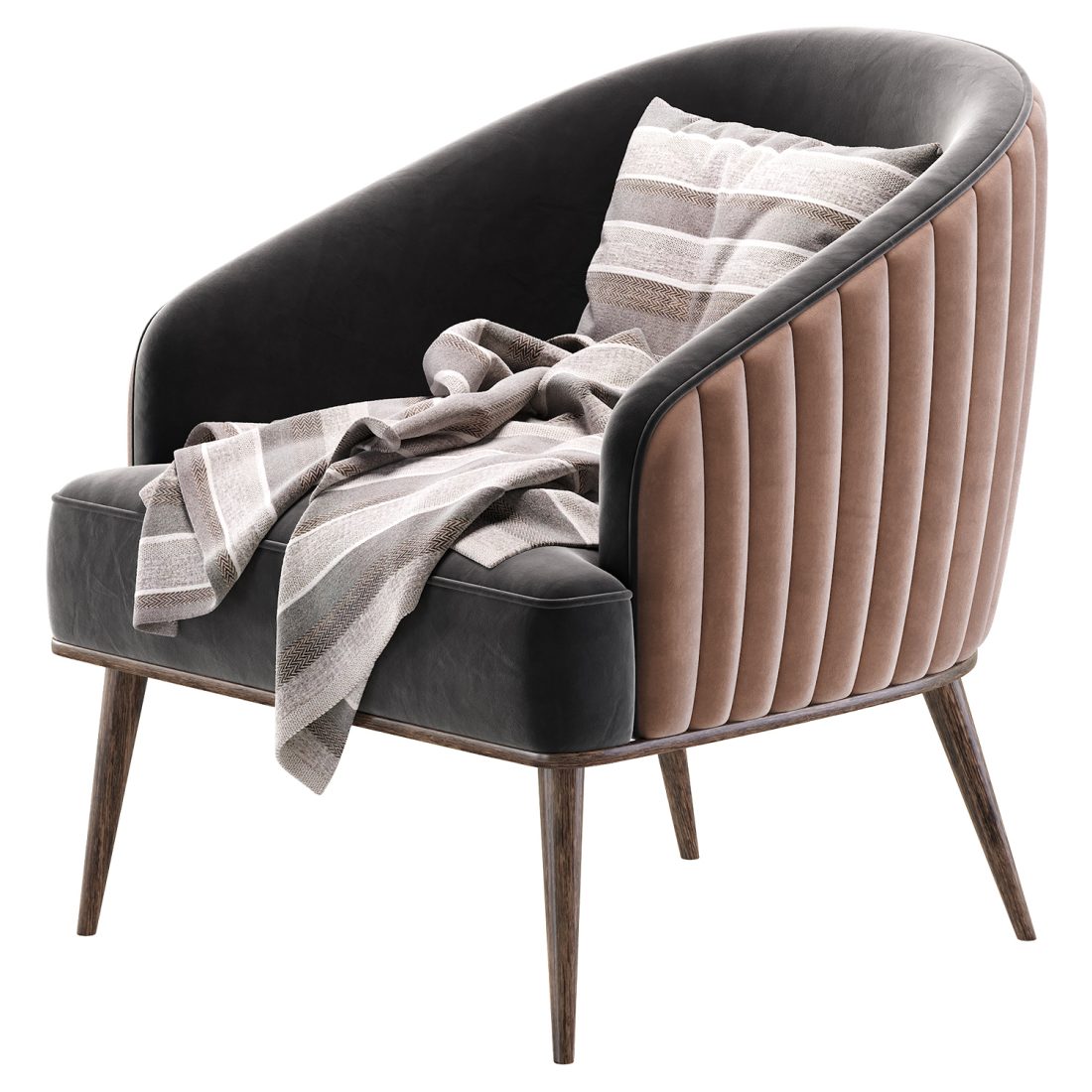 Armchair Shelby By Cazarina Interiors - 3D Model for Corona