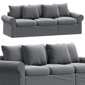 Harlanda Sleeper Sofa, Ljungen Medium Gray Ikea