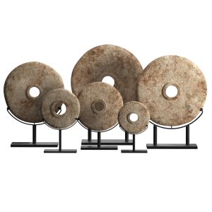 Indonesian Stone Currency Disks