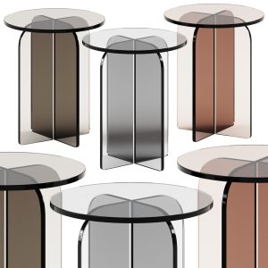 Opalina Side Table Or Stool By Tonelli Design