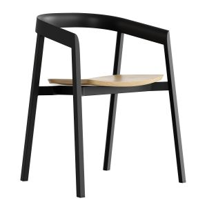 Vuue Dining Chair With Oak Veneer Plywood Seat