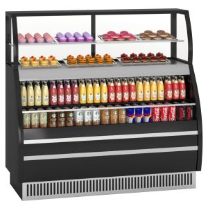 Supermarket Refrigerator With Juices,showcase
