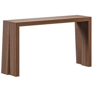 Console Table Walnut 3D Model for VRay, Corona | CGMood