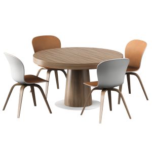 Granada Table And Hauge Dining Chair