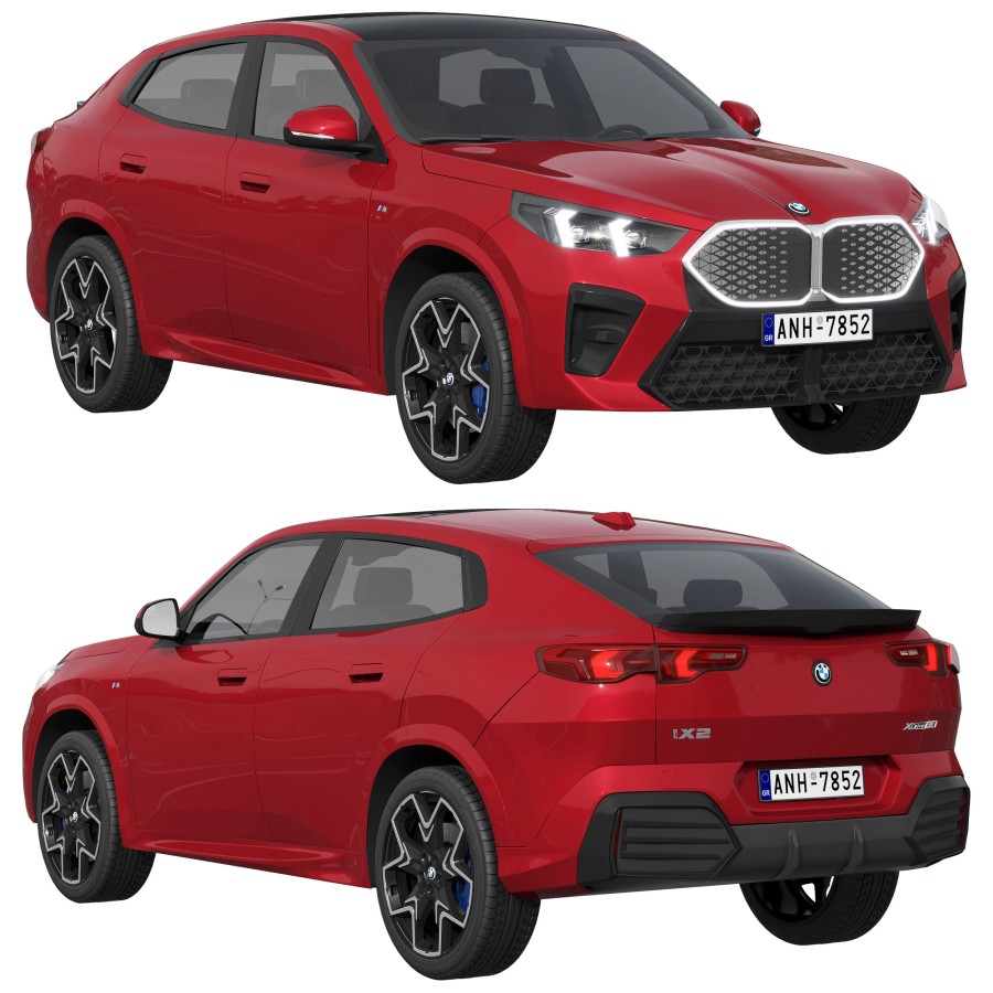 BMW IX2 2024 - 3D Model for Corona