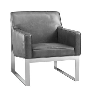 Sunpan Orest Lounge Chair Cantina Magnetite