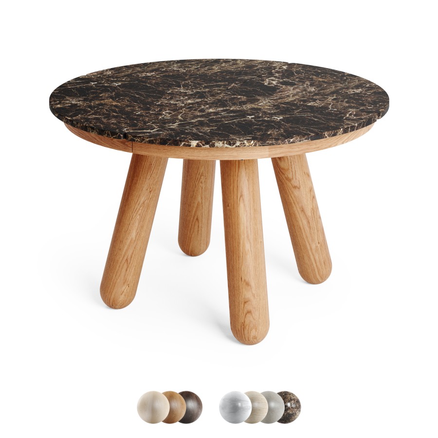 Bolia Dining Table Balance 3D Model for VRay, Corona | CGMood