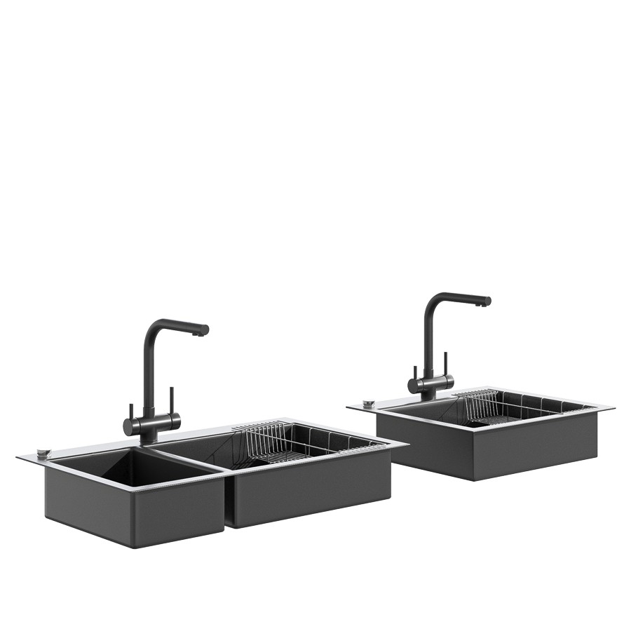 Kitchen Sink 3D Model For VRay Kitchen sink 3d model for vray