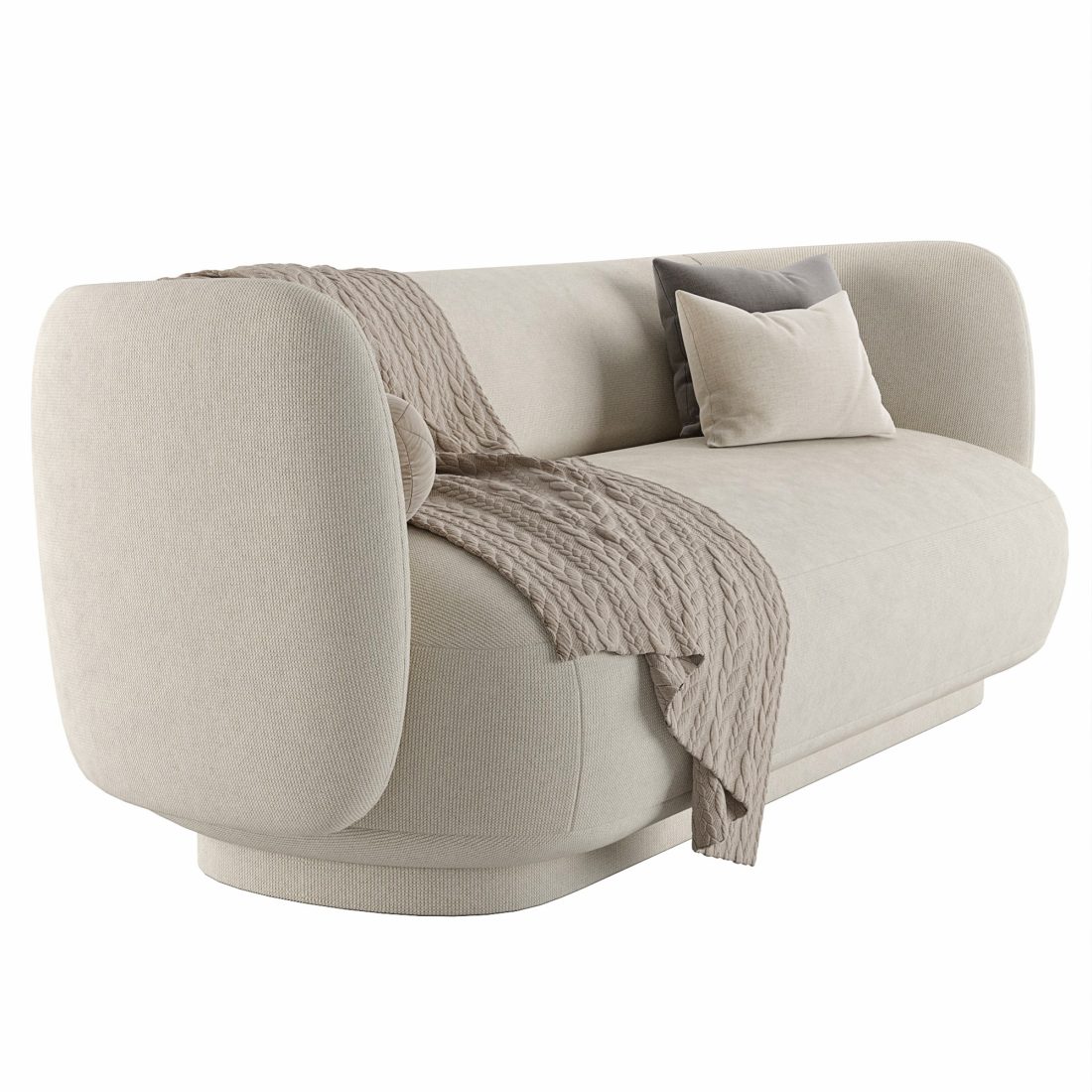 Sofa Lucca 3D Model for VRay, Corona | CGMood